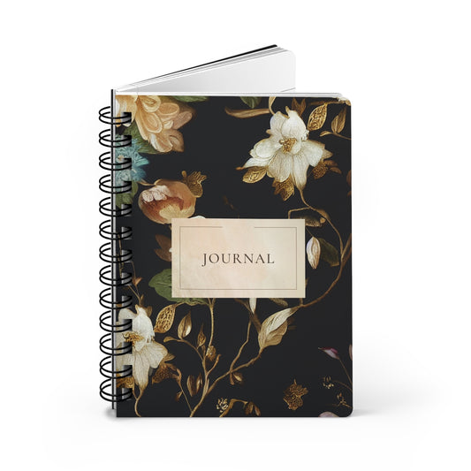 Floral - Spiral Bound Journal